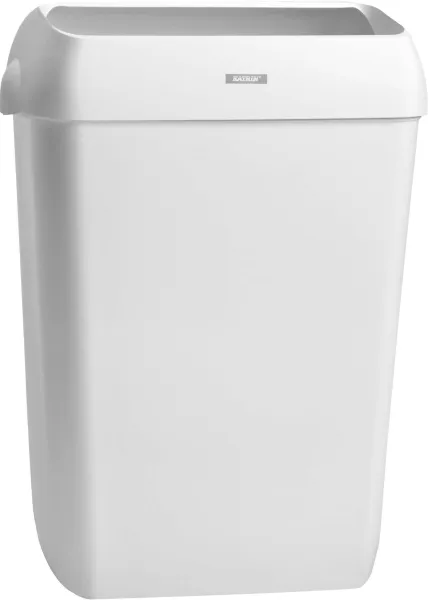 Katrin-jäteastia, 25 l, kannellinen roskakori, valkoinen