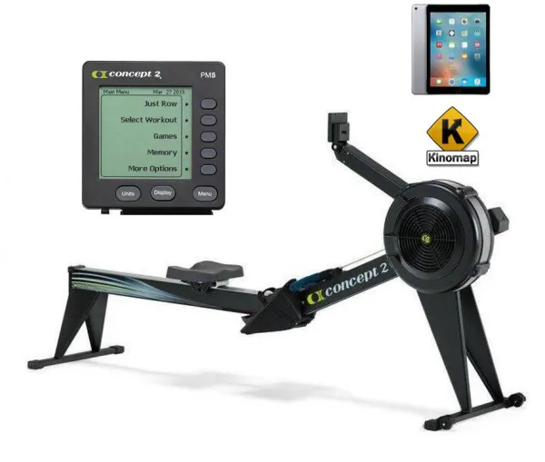 Concept2 Model D PM5 Korkea Soutulaite Musta